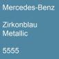 Preview: Mercedes-Benz, Zirkonblau Metallic, 5555.